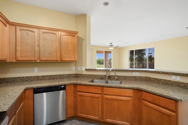 kitchen looking toward great room